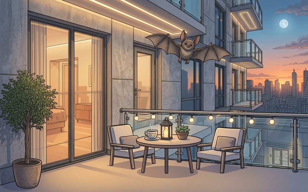 Fledermäuse auf der Terrasse? Gericht lehnt Mietminderung ab!